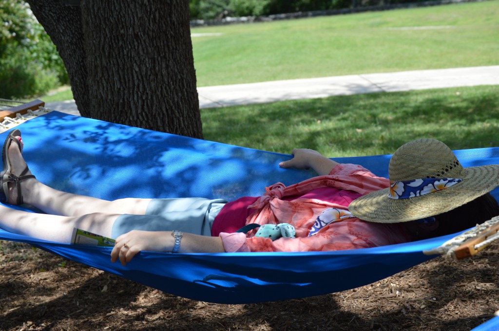 How to enjoy a hammock